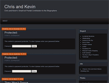 Tablet Screenshot of chrisandkevin.com